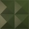 Ekena Millwork 11 7/8in. W x 11 7/8in. H Tirana EnduraWall Decorative 3D Wall Panel Covers 0.98 Sq. Ft. WP12X12TIGCG - alternate 1